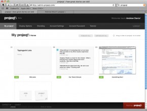 Projeqt - A Linear Reading Experience